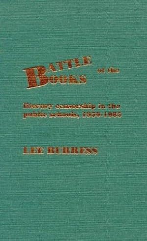 Bild des Verkufers fr Battle of the Books by Burress, Lee [Hardcover ] zum Verkauf von booksXpress