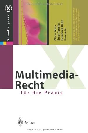 Immagine del venditore per Multimedia-Recht f ¼r die Praxis (X.media.press) (German Edition) by Merx, Oliver [Paperback ] venduto da booksXpress