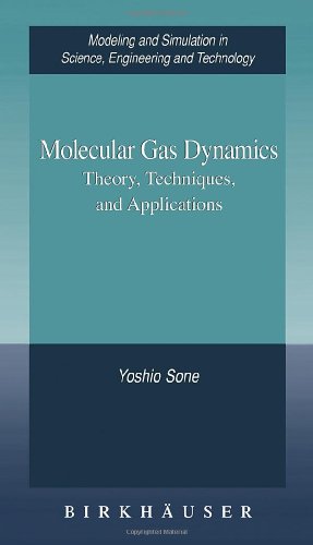 Imagen del vendedor de Molecular Gas Dynamics: Theory, Techniques, and Applications (Modeling and Simulation in Science, Engineering and Technology) by Sone, Yoshio [Hardcover ] a la venta por booksXpress