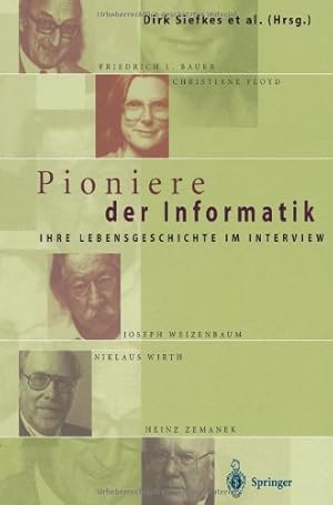 Bild des Verkufers fr Pioniere der Informatik (German Edition) by Siefkes, Dirk [Paperback ] zum Verkauf von booksXpress