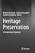 Imagen del vendedor de Heritage Preservation: A Computational Approach [Paperback ] a la venta por booksXpress