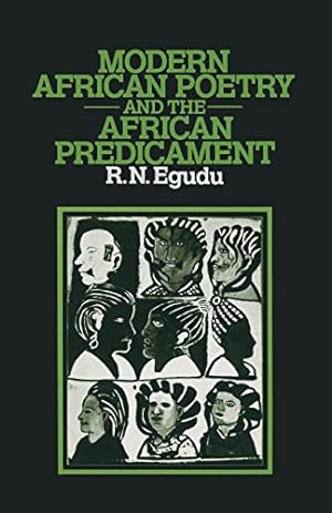 Seller image for Modern African Poetry and the African Predicament by Egudu, Romanus N. [Paperback ] for sale by booksXpress