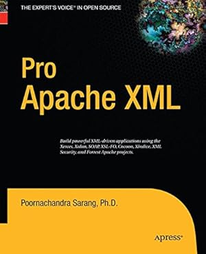 Seller image for Pro Apache XML by Sarang, Poornachandra [Paperback ] for sale by booksXpress