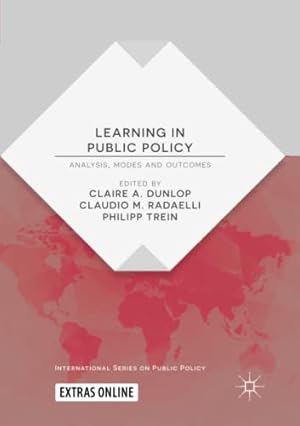 Image du vendeur pour Learning in Public Policy: Analysis, Modes and Outcomes (International Series on Public Policy) [Paperback ] mis en vente par booksXpress