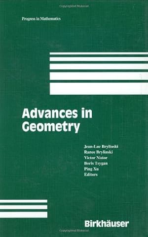 Immagine del venditore per Advances in Geometry by Brylinski, Jean-Luc, Brylinski, Ranee, Nistor, Victor [Hardcover ] venduto da booksXpress