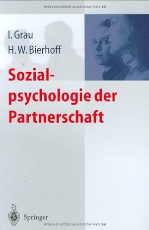 Seller image for Sozialpsychologie der Partnerschaft (German Edition) [Hardcover ] for sale by booksXpress