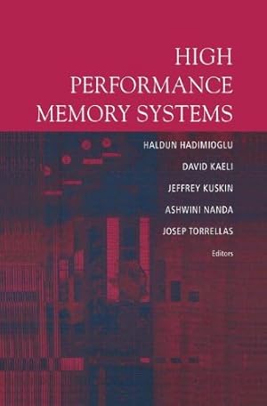 Imagen del vendedor de High Performance Memory Systems [Paperback ] a la venta por booksXpress