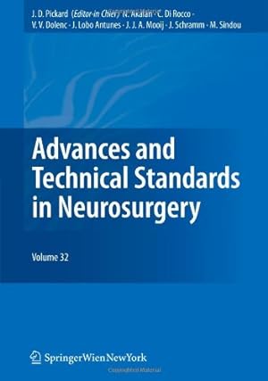 Seller image for Advances and Technical Standards in Neurosurgery Vol. 32 [Paperback ] for sale by booksXpress