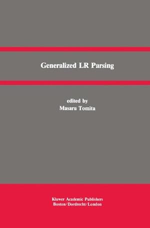 Seller image for Generalized Lr Parsing [Paperback ] for sale by booksXpress