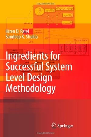 Bild des Verkufers fr Ingredients for Successful System Level Design Methodology by Patel, Hiren D. [Paperback ] zum Verkauf von booksXpress