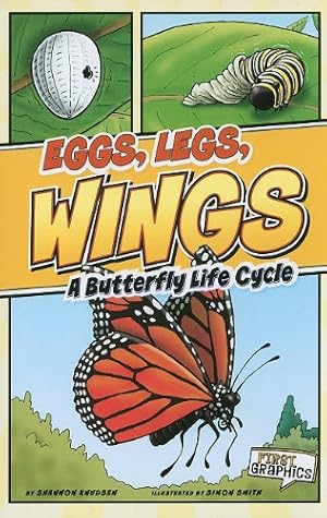 Image du vendeur pour Eggs, Legs, Wings: A Butterfly Life Cycle (First Graphics: Nature Cycles) by Knudsen, Shannon [Paperback ] mis en vente par booksXpress
