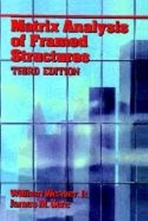 Imagen del vendedor de Matrix Analysis of Framed Structures by William Weaver [Print on Demand (Hardcover) ] a la venta por booksXpress