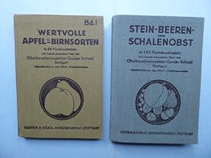 Stein-, Beeren- und Schalenobst in 126 Farbdrucktafeln mit beschreibndem Text von Obstbauinspekto...