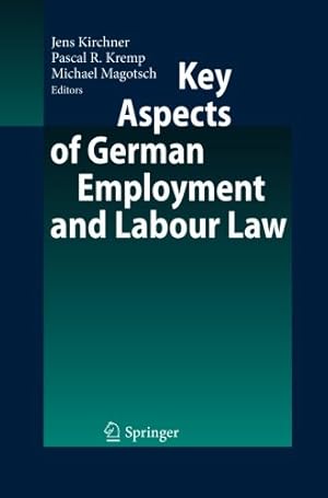 Image du vendeur pour Key Aspects of German Employment and Labour Law [Paperback ] mis en vente par booksXpress