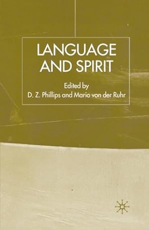 Image du vendeur pour Language and Spirit (Claremont Studies in the Philosophy of Religion) [Paperback ] mis en vente par booksXpress