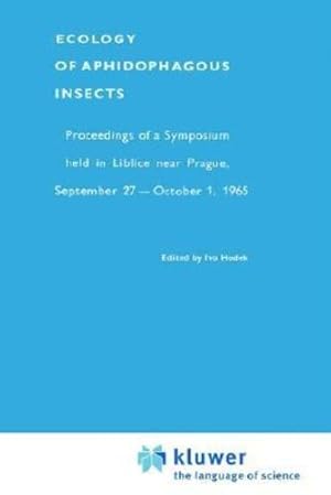 Bild des Verkufers fr Ecology of Aphidophagous Insects [Hardcover ] zum Verkauf von booksXpress