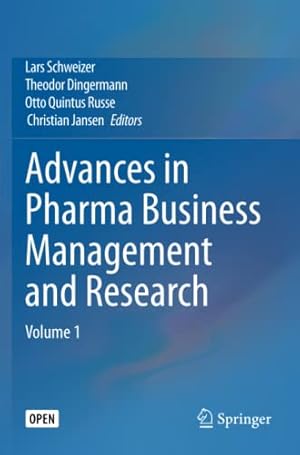 Immagine del venditore per Advances in Pharma Business Management and Research: Volume 1 [Paperback ] venduto da booksXpress