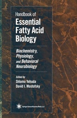 Seller image for Handbook of Essential Fatty Acid Biology: Biochemistry, Physiology, and Behavioral Neurobiology [Paperback ] for sale by booksXpress