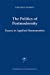 Immagine del venditore per The Politics of Postmodernity: Essays In Applied Hermeneutics (Contributions To Phenomenology) [Soft Cover ] venduto da booksXpress