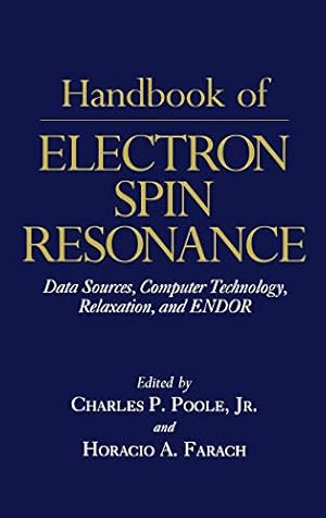 Image du vendeur pour Handbook of Electron Spin Resonance: Vol. 1 [Hardcover ] mis en vente par booksXpress