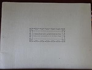 Seller image for Chronicles of Kennebunk: Being scenes and episodes in an old Maine village & vicinity for sale by Garlock Books