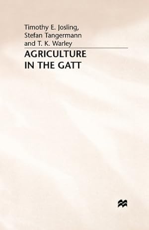 Immagine del venditore per Agriculture in the GATT by Josling, T. E. [Paperback ] venduto da booksXpress