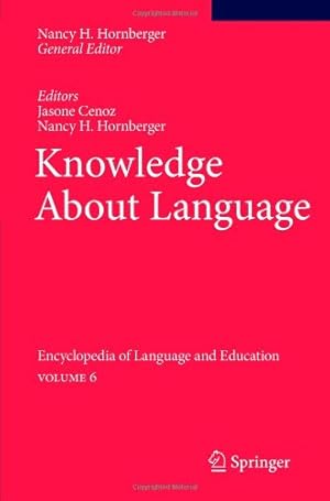 Seller image for Knowledge About Language: Encyclopedia of Language and Education Volume 6 [Paperback ] for sale by booksXpress
