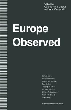 Seller image for Europe Observed (St Antony's Series) [Paperback ] for sale by booksXpress