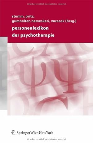 Seller image for Personenlexikon der Psychotherapie (German Edition) [Hardcover ] for sale by booksXpress