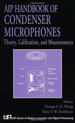 Seller image for AIP Handbook of Condenser Microphones: Theory, Calibration and Measurements (Modern Acoustics and Signal Processing) [Hardcover ] for sale by booksXpress