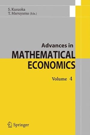 Seller image for Advances in Mathematical Economics Volume 4 [Paperback ] for sale by booksXpress
