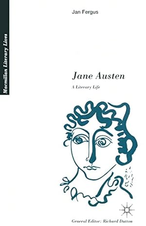 Seller image for Jane Austen: A Literary Life (Literary Lives) by Fergus, Jan [Paperback ] for sale by booksXpress