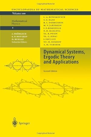 Bild des Verkufers fr Dynamical Systems, Ergodic Theory and Applications (Encyclopaedia of Mathematical Sciences (100)) [Paperback ] zum Verkauf von booksXpress