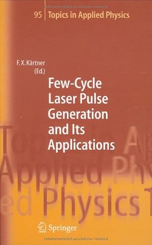 Immagine del venditore per Few-cycle Laser Pulse Generation and its Applications by KSrtner, Franz X. [Hardcover ] venduto da booksXpress