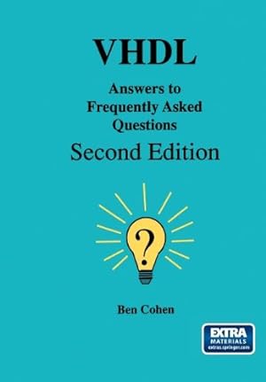 Seller image for Vhdl Answers to Frequently Asked Questions by Cohen, Ben [Paperback ] for sale by booksXpress