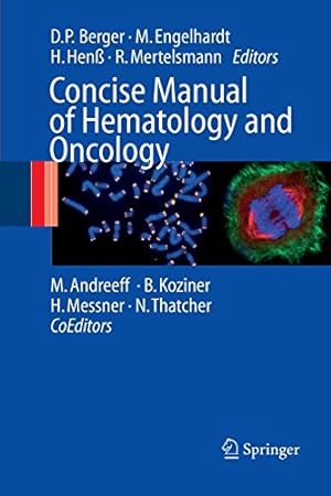 Bild des Verkufers fr Concise Manual of Hematology and Oncology [Paperback ] zum Verkauf von booksXpress