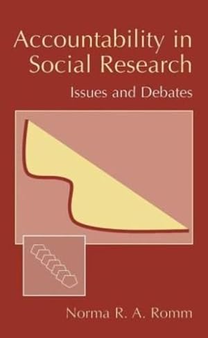 Bild des Verkufers fr Accountability in Social Research: Issues and Debates by Romm, Norma [Hardcover ] zum Verkauf von booksXpress