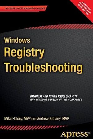 Seller image for Windows Registry Troubleshooting by Halsey, Mike, Bettany, Andrew [Paperback ] for sale by booksXpress