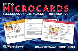 Seller image for Lippincott Microcards: Microbiology Flash Cards by Harpavat MD, Sanjiv, Nissim MD, Sahar [Cards ] for sale by booksXpress