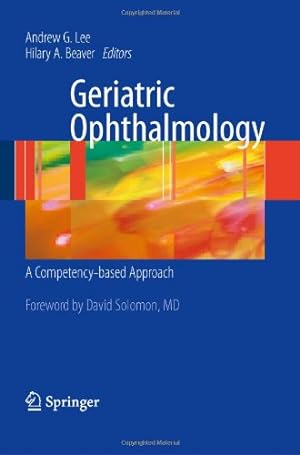 Bild des Verkufers fr Geriatric Ophthalmology: A Competency-based Approach [Paperback ] zum Verkauf von booksXpress