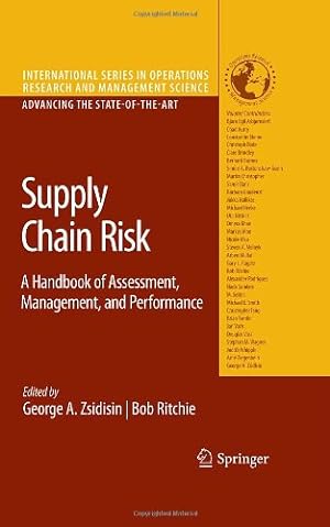 Immagine del venditore per Supply Chain Risk: A Handbook of Assessment, Management, and Performance (International Series in Operations Research & Management Science) [Hardcover ] venduto da booksXpress
