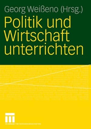Immagine del venditore per Politik und Wirtschaft unterrichten (German Edition) [Paperback ] venduto da booksXpress