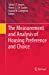 Seller image for The Measurement and Analysis of Housing Preference and Choice [Soft Cover ] for sale by booksXpress