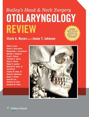 Image du vendeur pour Bailey's Head and Neck Surgery - Otolaryngology Review (Bailey's Head & Neck Surgery) [Paperback ] mis en vente par booksXpress