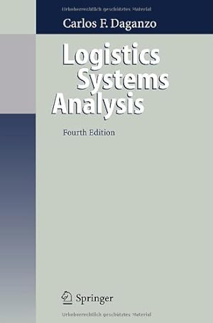 Seller image for Logistics Systems Analysis by Daganzo, Carlos F. [Hardcover ] for sale by booksXpress