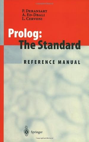 Seller image for Prolog: The Standard: Reference Manual by Deransart, Pierre [Paperback ] for sale by booksXpress