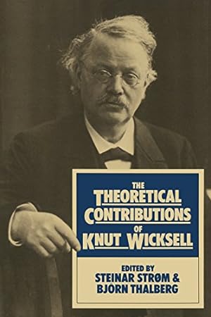 Bild des Verkufers fr The Theoretical Contributions of Knut Wicksell [Paperback ] zum Verkauf von booksXpress