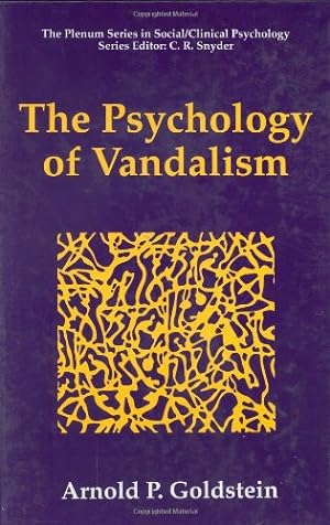 Imagen del vendedor de The Psychology of Vandalism (The Springer Series in Social Clinical Psychology) by Goldstein, Arnold P. [Hardcover ] a la venta por booksXpress