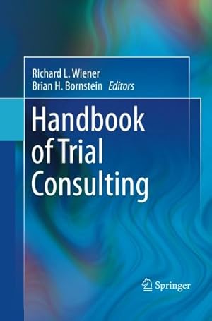 Seller image for Handbook of Trial Consulting [Paperback ] for sale by booksXpress