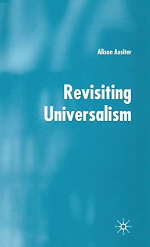 Bild des Verkufers fr Revisiting Universalism by Assiter, A. [Hardcover ] zum Verkauf von booksXpress